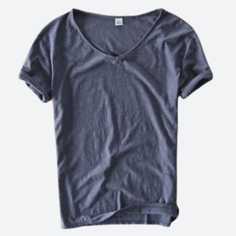 Valenzora | Sommerliches T-Shirt aus Baumwollleinen