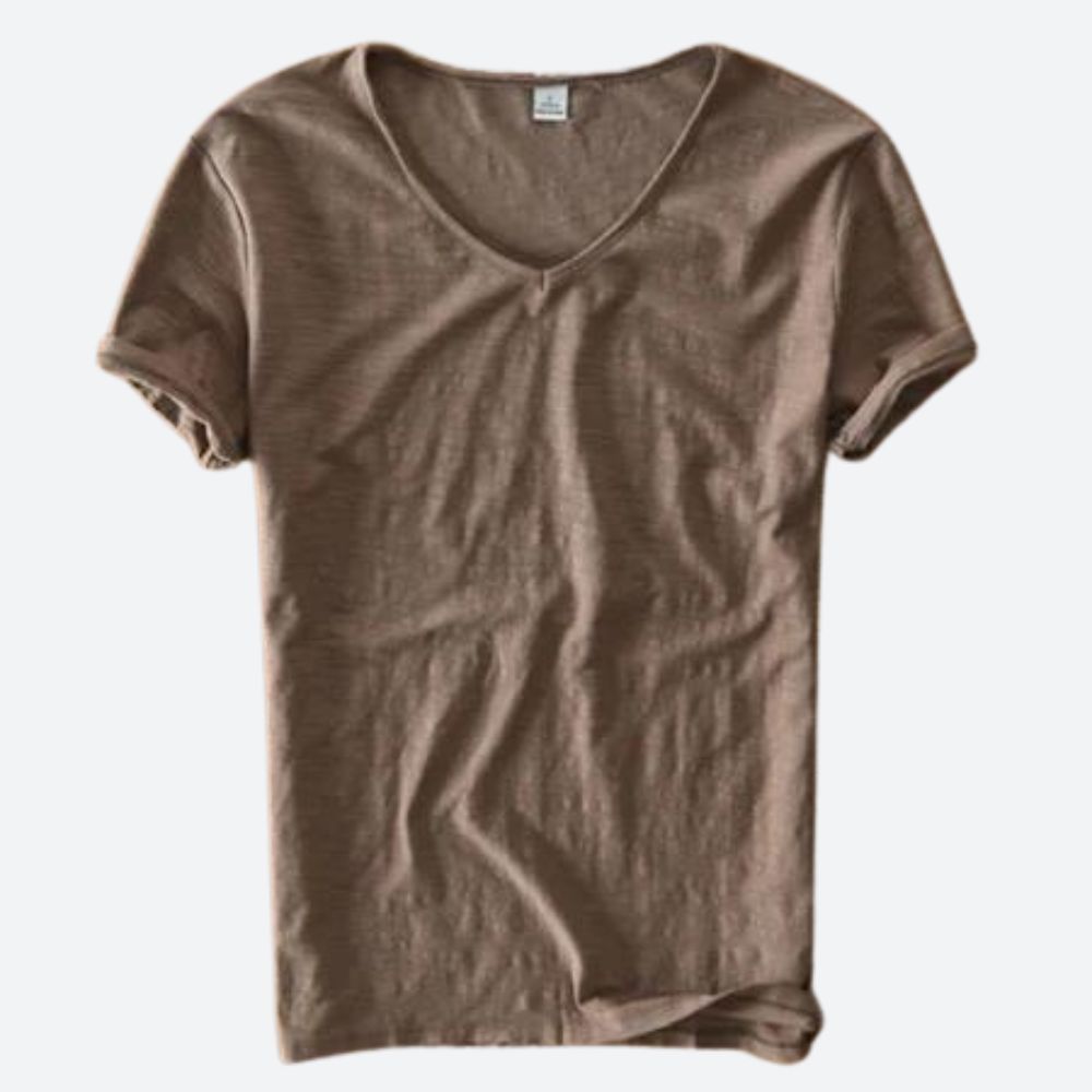 Valenzora | Sommerliches T-Shirt aus Baumwollleinen