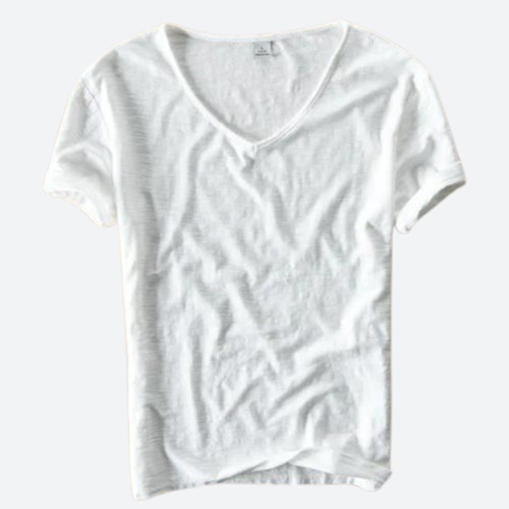 Valenzora | Sommerliches T-Shirt aus Baumwollleinen