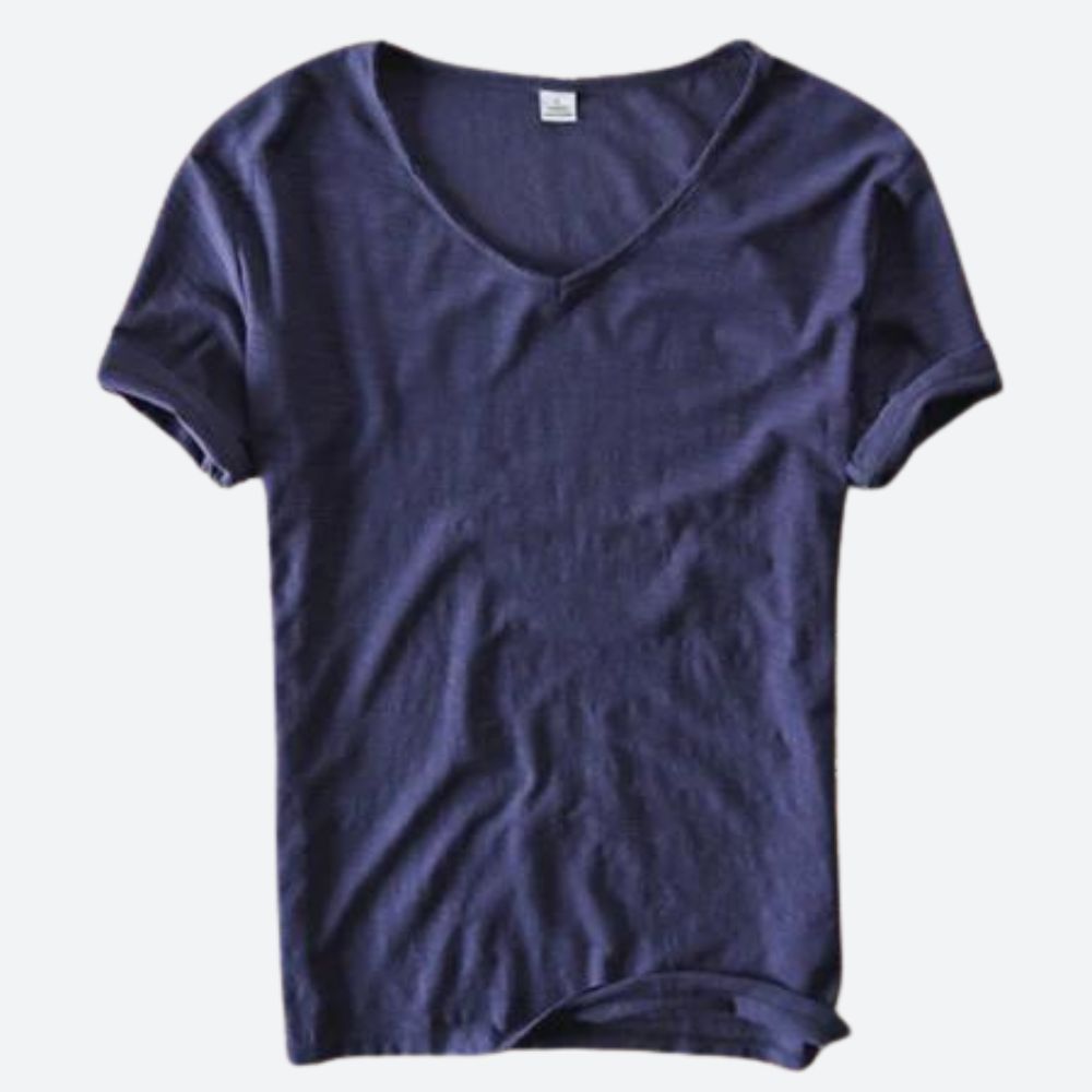 Valenzora | Sommerliches T-Shirt aus Baumwollleinen