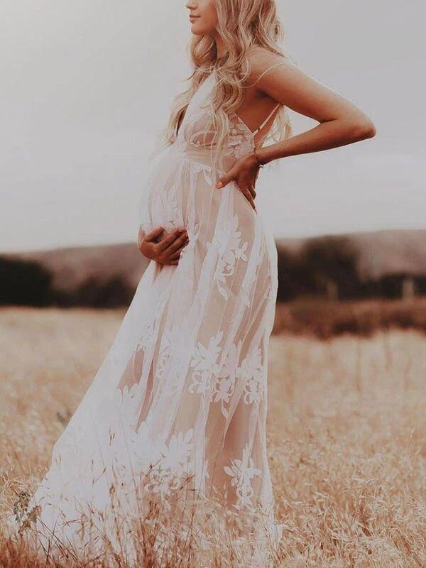 Valenzora | Maternity Maxi Dress