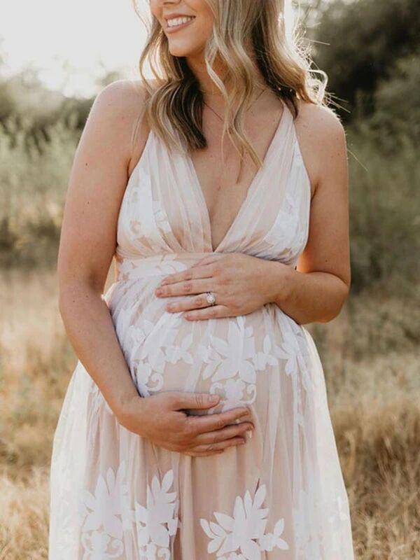 Valenzora | Maternity Maxi Dress
