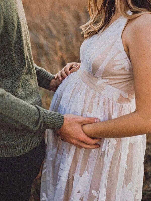 Valenzora | Maternity Maxi Dress