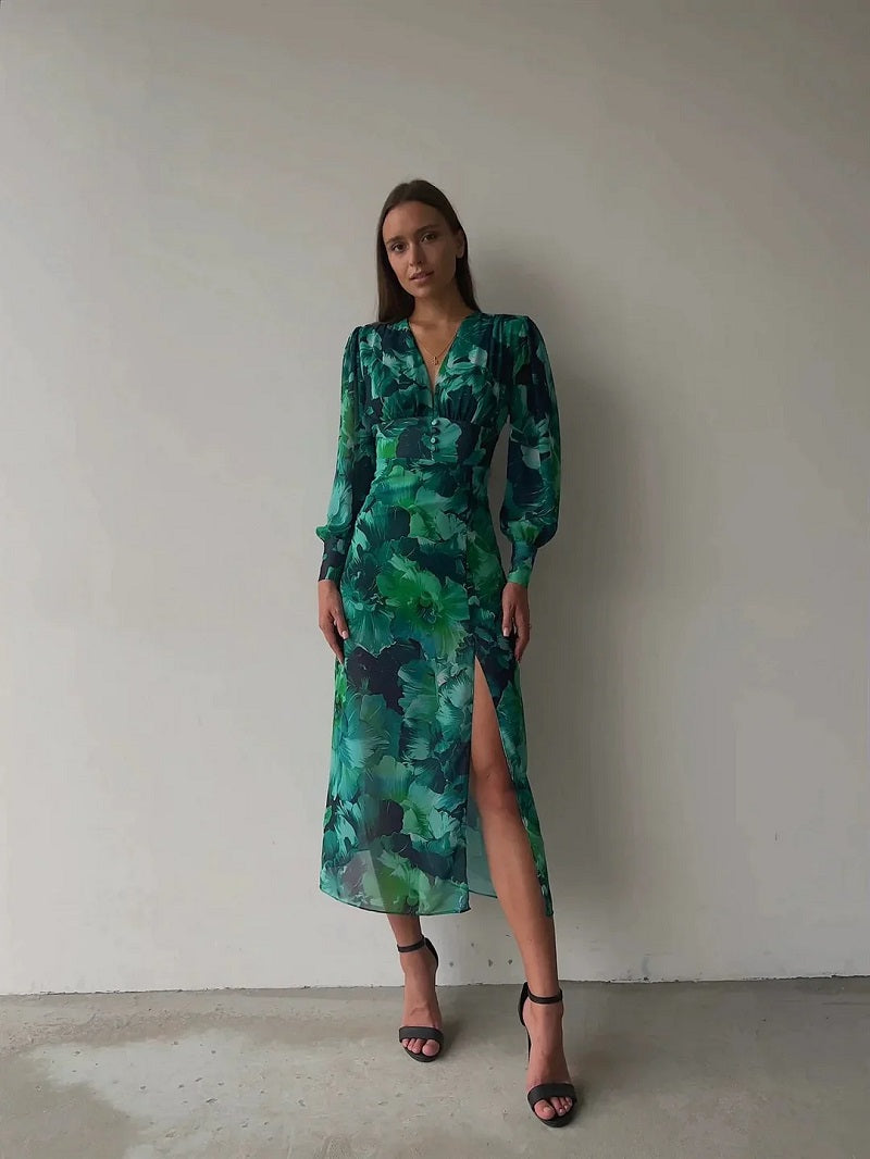 LANGARMKLEID – Elegantes Langarmkleid