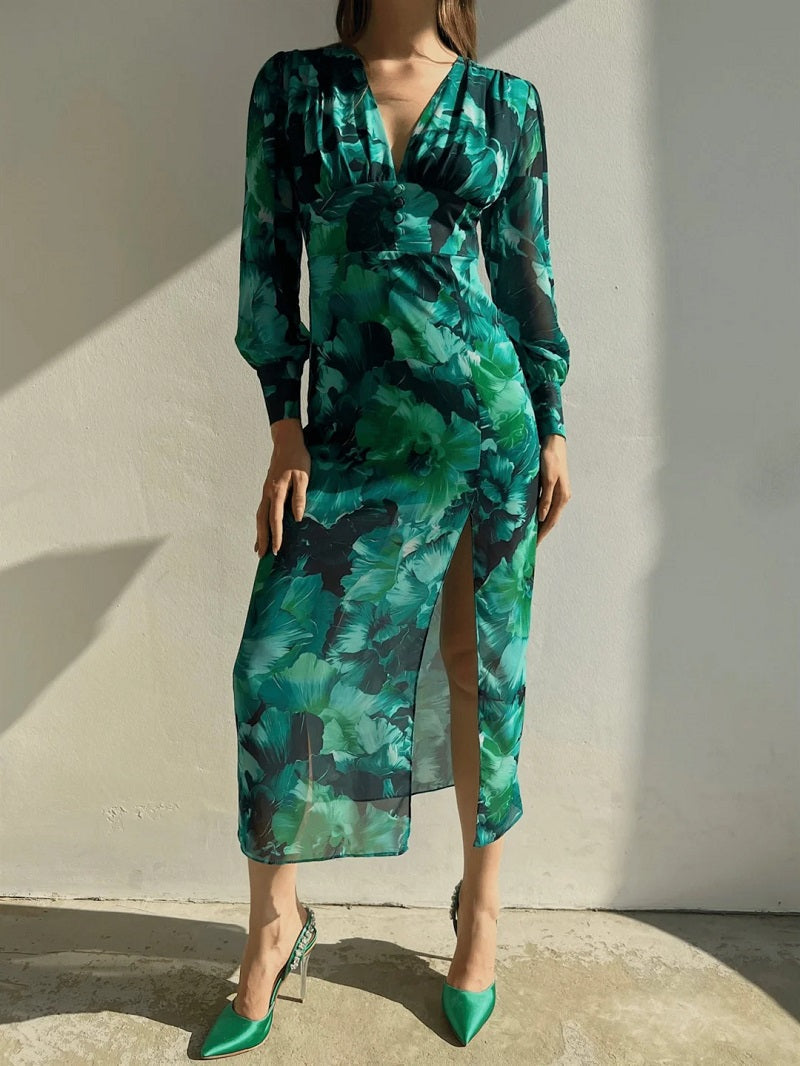 LANGARMKLEID – Elegantes Langarmkleid