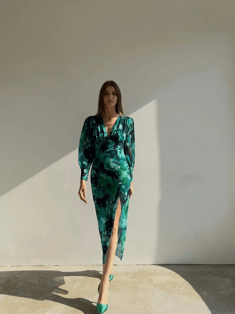 LANGARMKLEID – Elegantes Langarmkleid