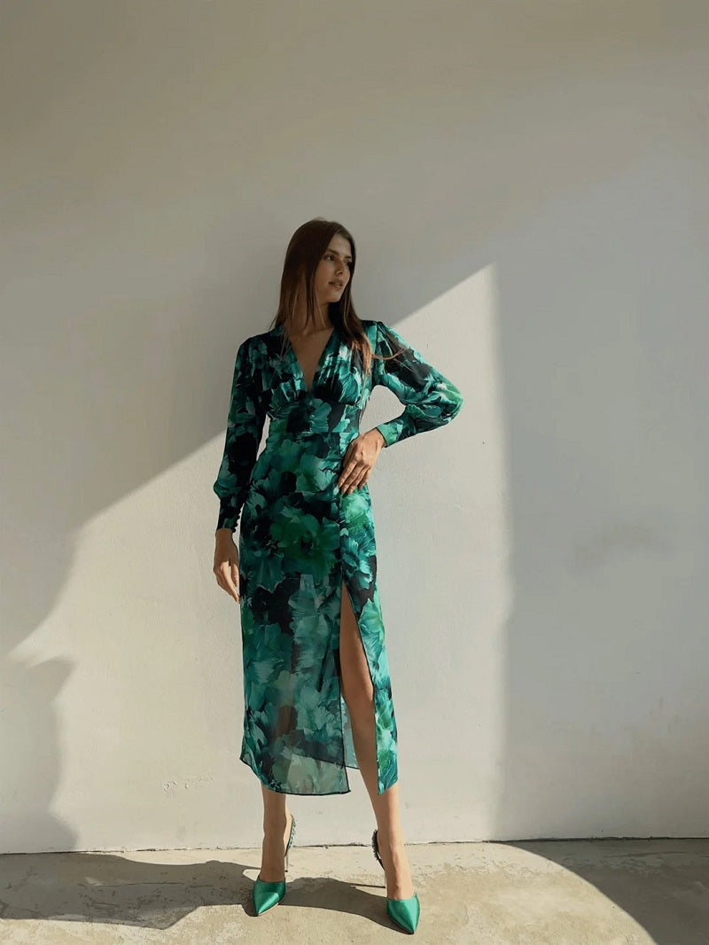 LANGARMKLEID – Elegantes Langarmkleid