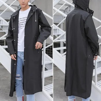 Valenzora | Regenjacke mit Kapuze, wasserdicht und winddicht