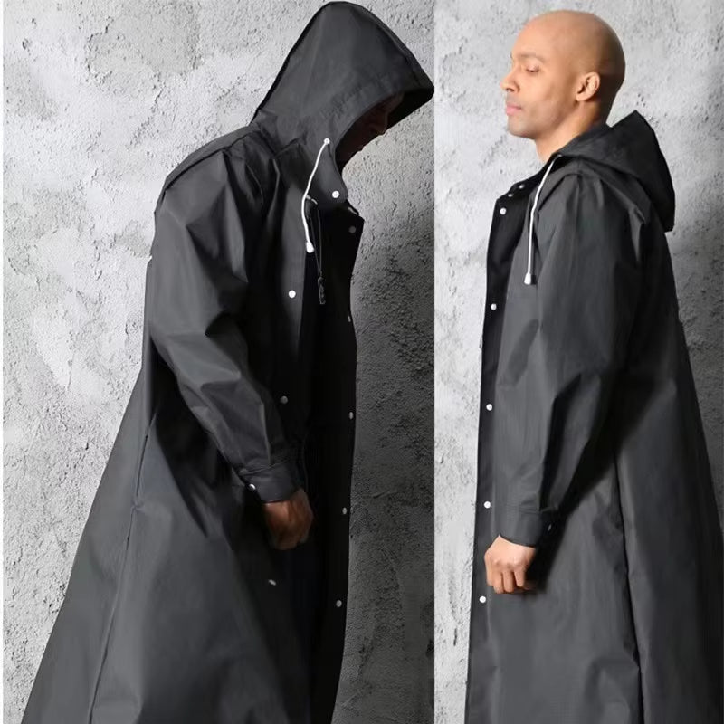 Valenzora | Regenjacke mit Kapuze, wasserdicht und winddicht
