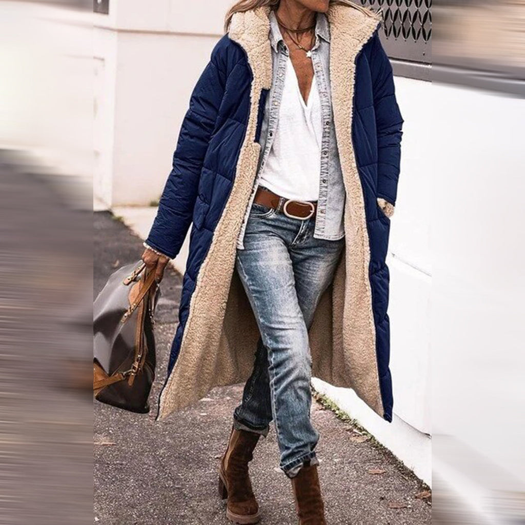 Valenzora | Wende-Pufferjacke für Damen – Stylische und warme Winterjacke