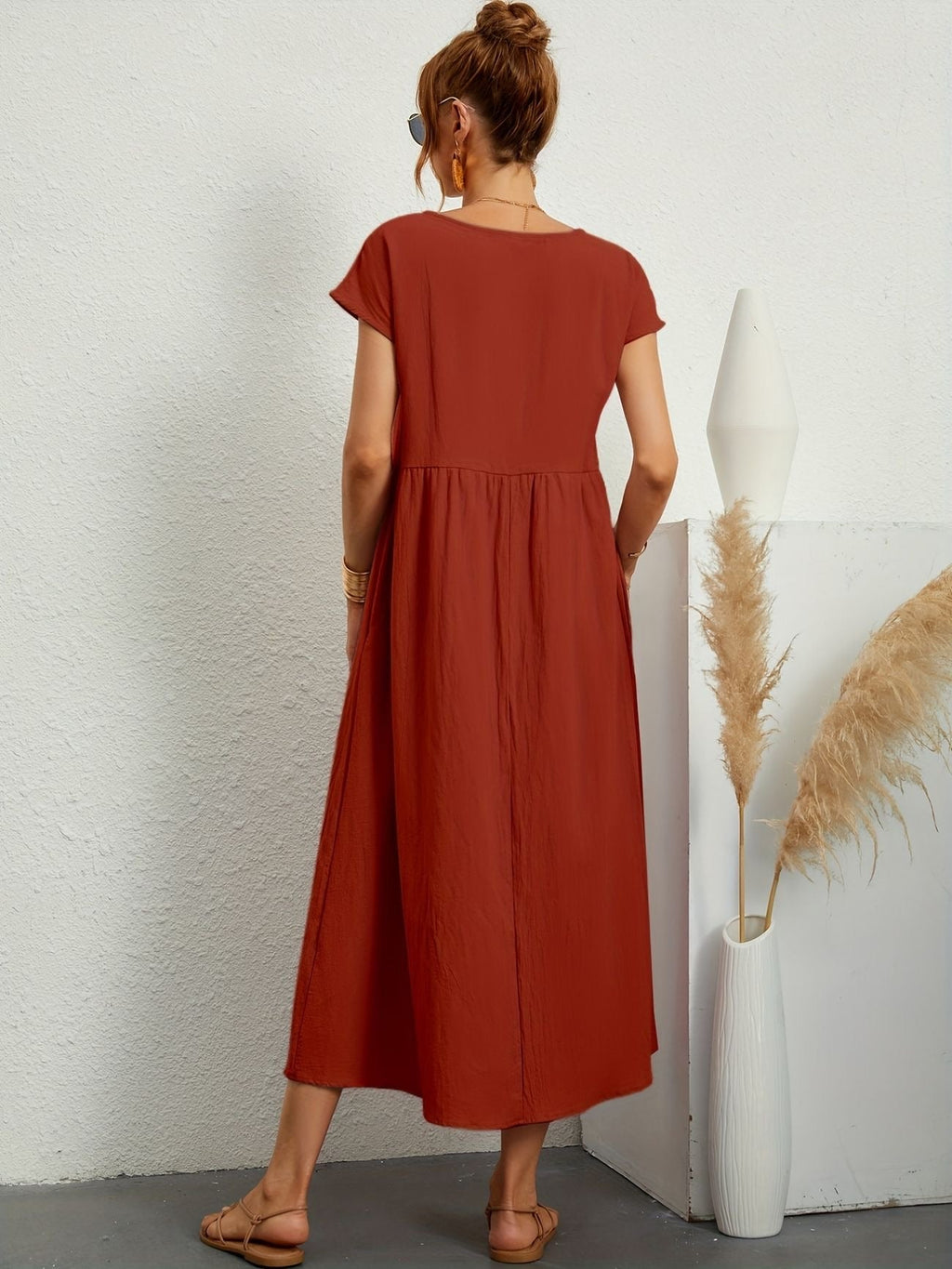Valenzora | Rennon linen dress