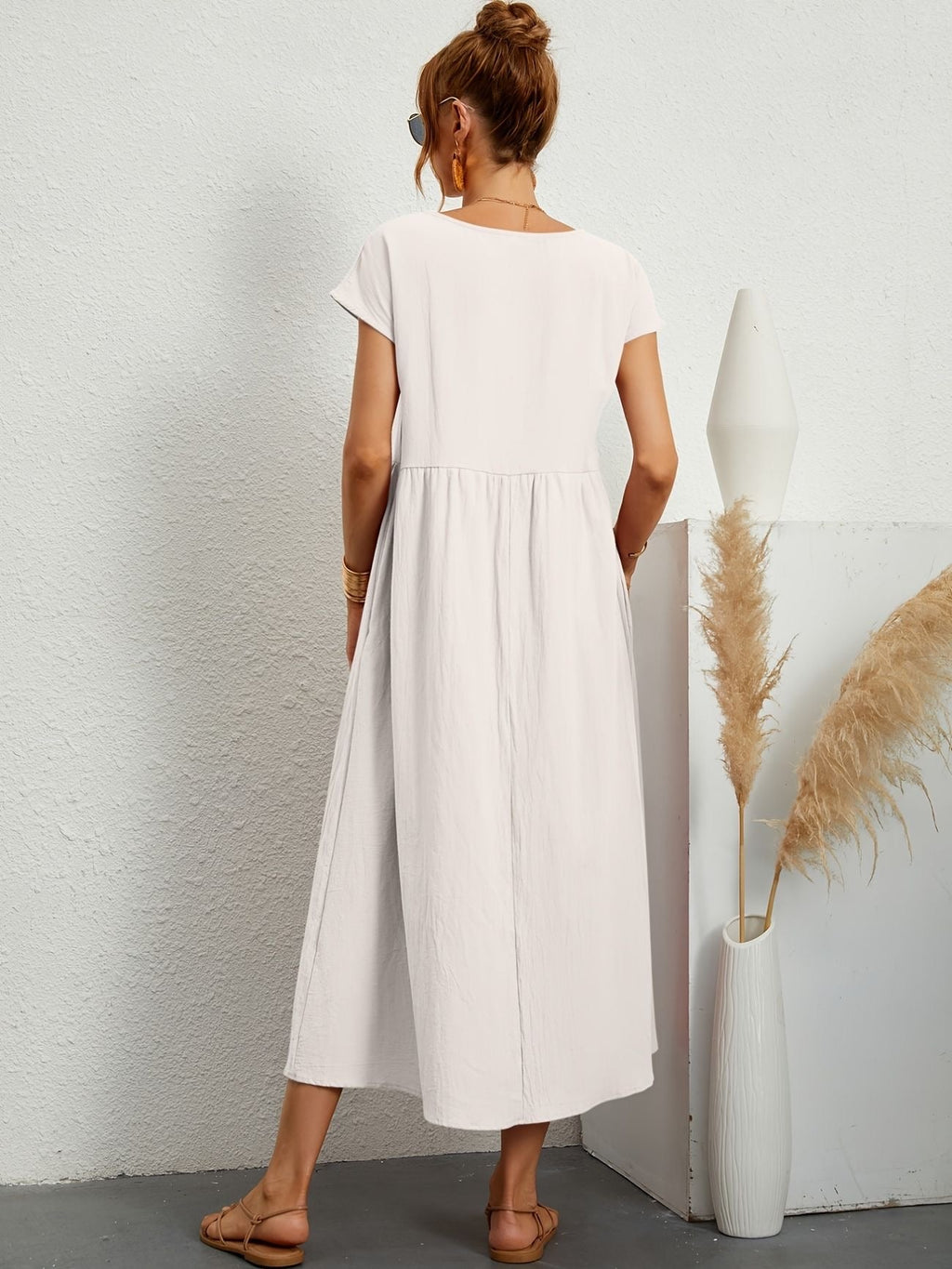 Valenzora | Rennon linen dress