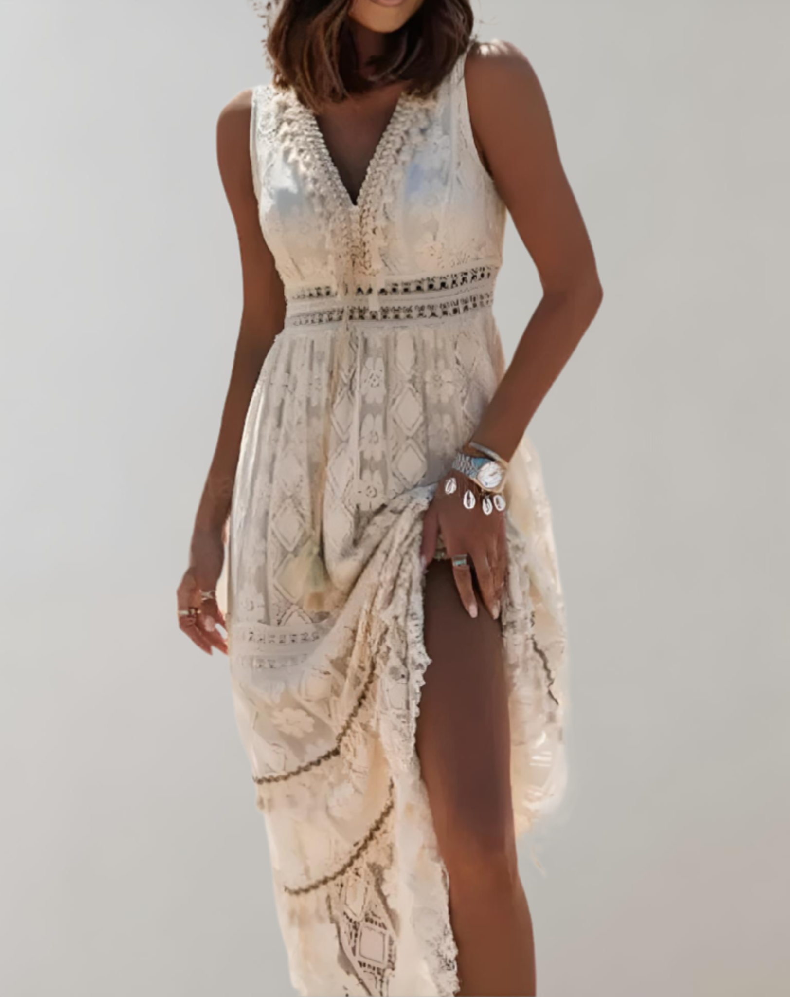 Valenzora | Elegant women's summer dress in boho style