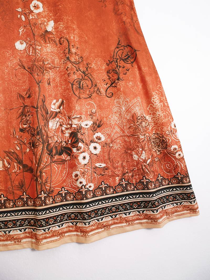 Valenzora | Ärmelloses, weit geschnittenes Boho-Kleid Sommerkleid