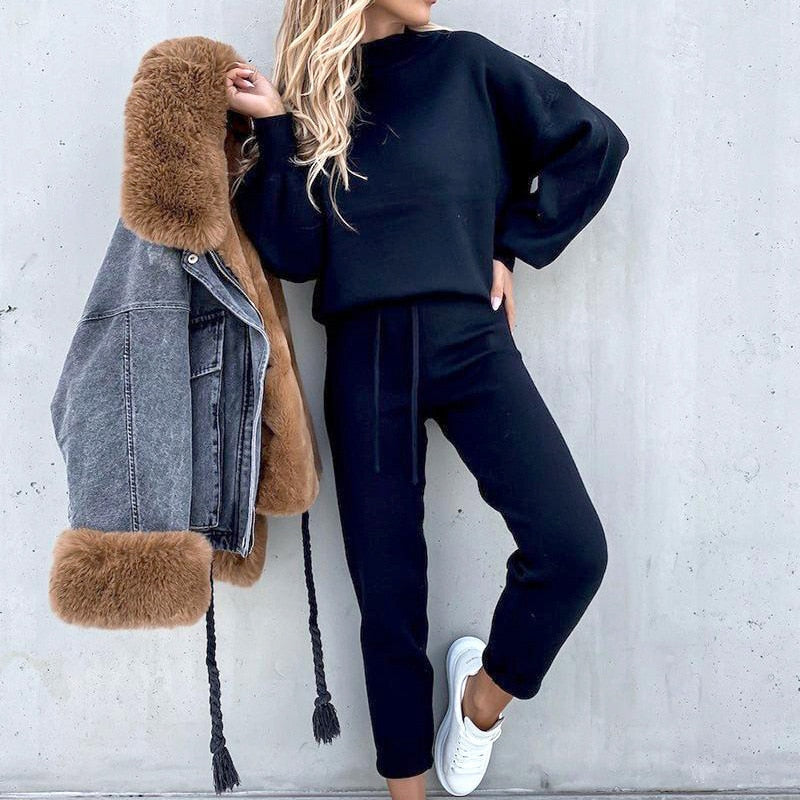 Valenzora | 2-teiliger Trainingsanzug, elegant und bequem, Loungewear für Damen