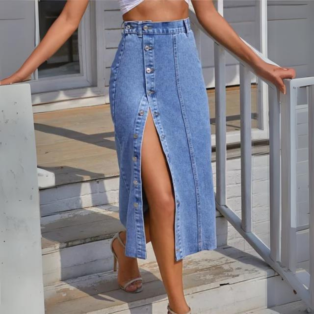 Valenzora | Eleganter Jeansrock