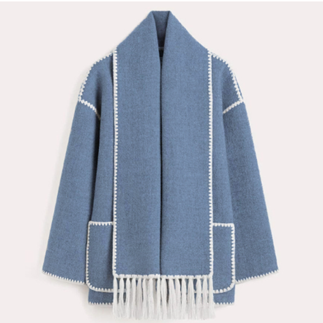 Valenzora – Statement-Jacke mit Schal