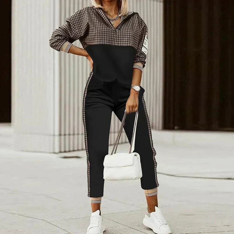 Valenzora | Stylischer 2-teiliger Jogginganzug für Damen