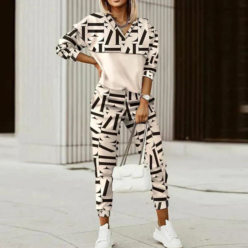 Valenzora | Stylischer 2-teiliger Jogginganzug für Damen