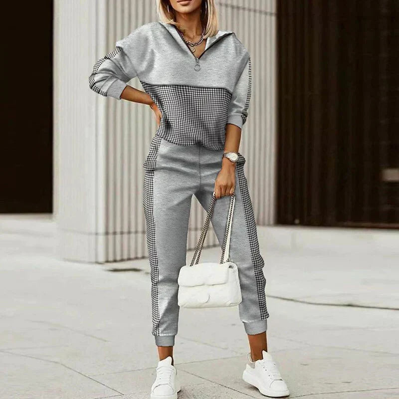 Valenzora | Stylischer 2-teiliger Jogginganzug für Damen