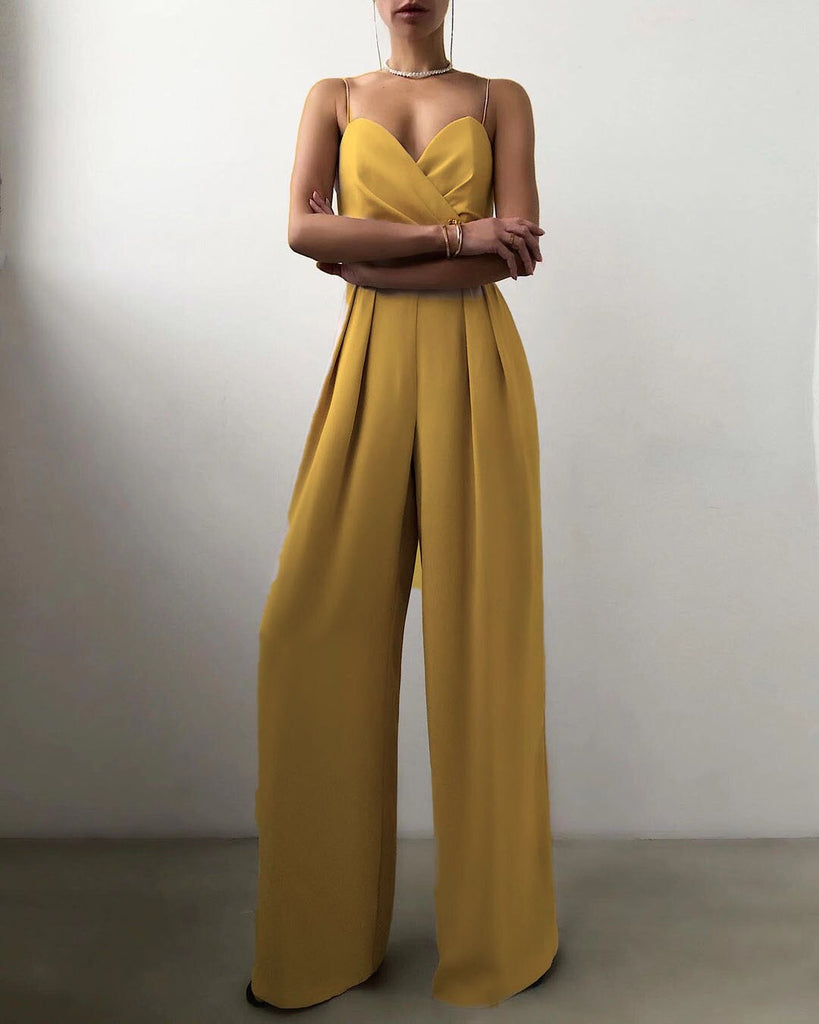 Valenzora | Sexy jumpsuit with belt