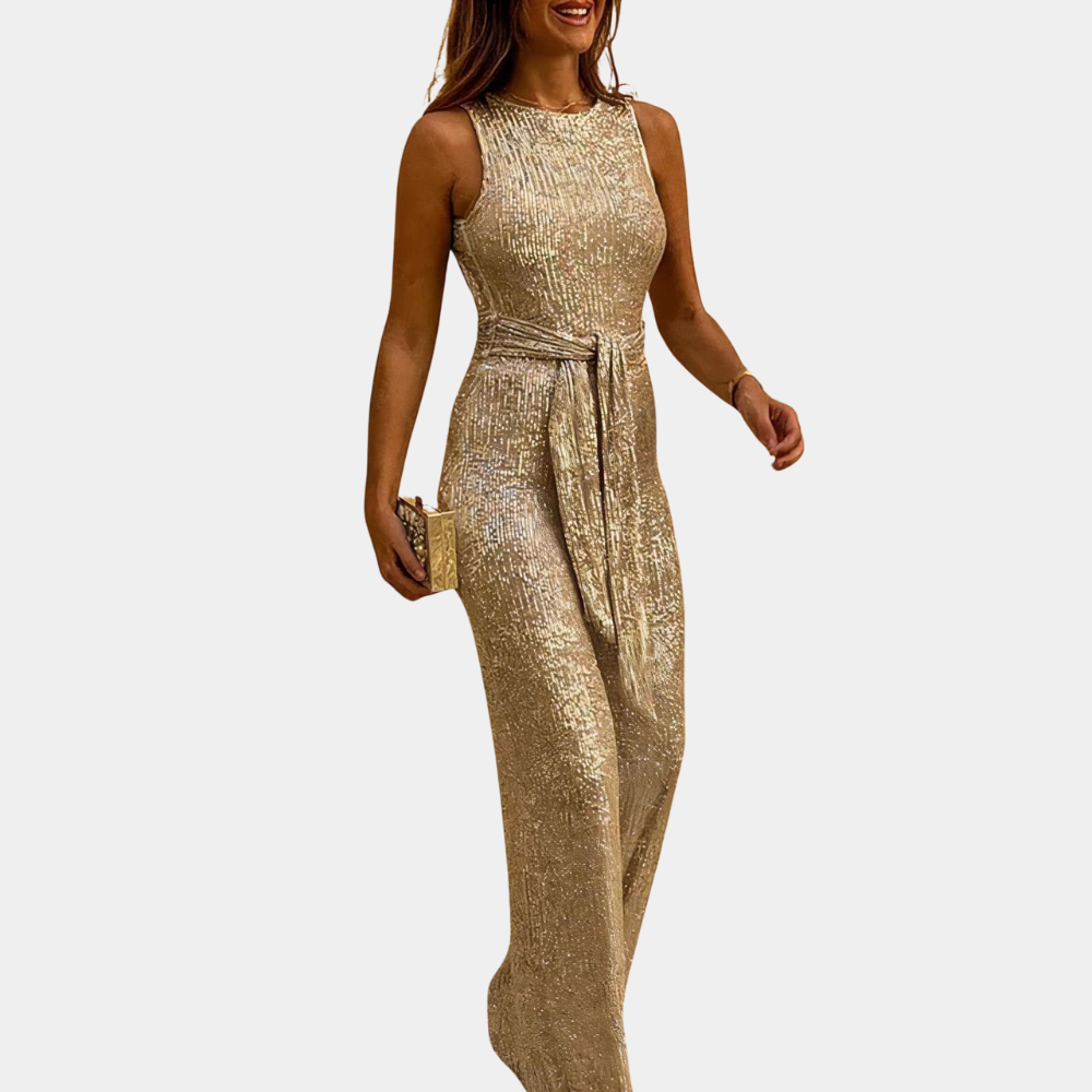 Valenzora | Damen-Glitzer-Overalls