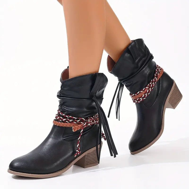 Valenzora | Western boots with cowboy look