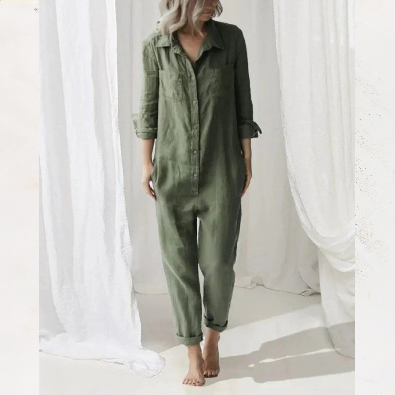 Valenzora | Eleganter Baumwoll-Jumpsuit