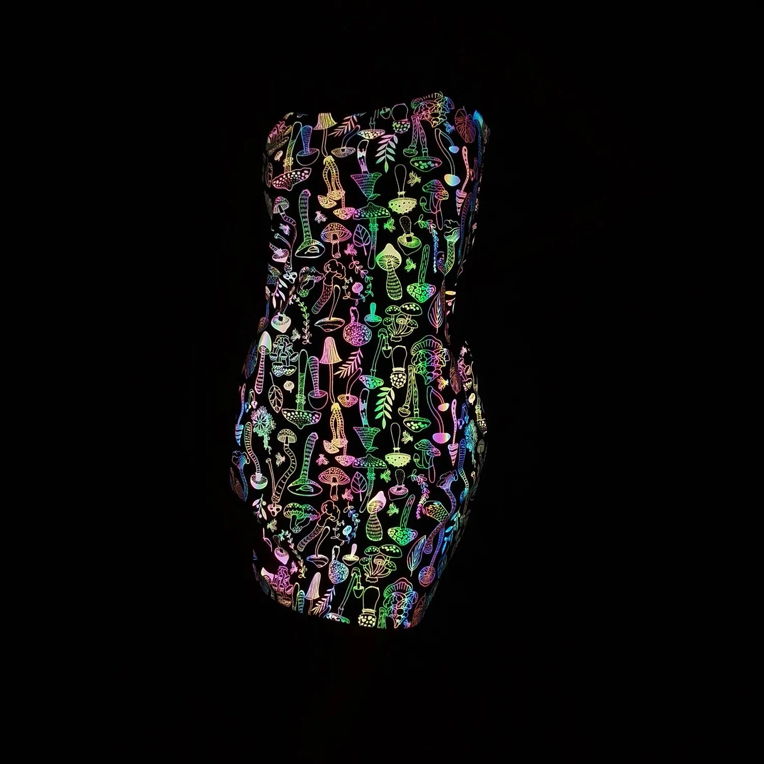 Valenzora | Luminous party dress with glow-in-the-dark effect