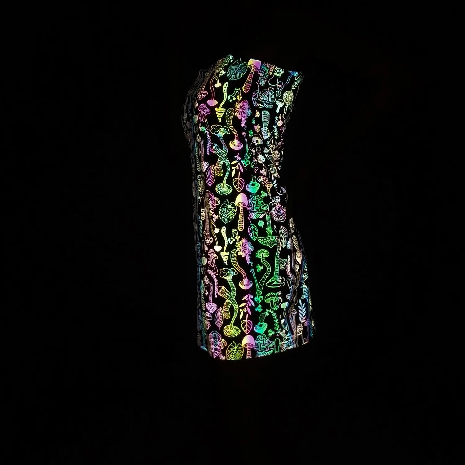 Valenzora | Luminous party dress with glow-in-the-dark effect