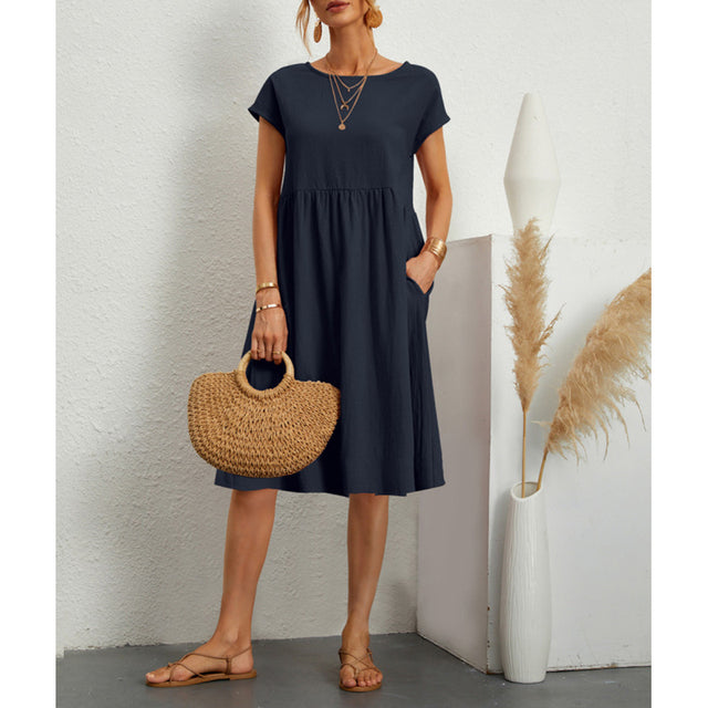 Valenzora | Kleid Lässiges, weites Sommerkleid für jeden Anlass
