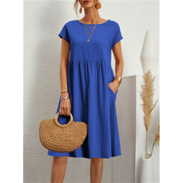 Valenzora | Kleid Lässiges, weites Sommerkleid für jeden Anlass