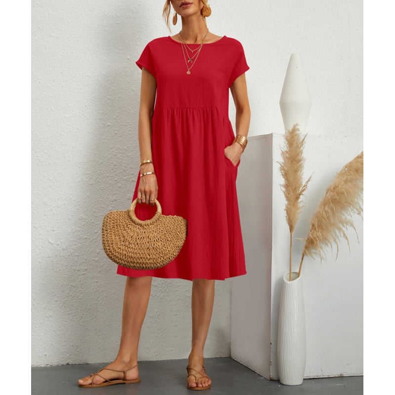 Valenzora | Kleid Lässiges, weites Sommerkleid für jeden Anlass
