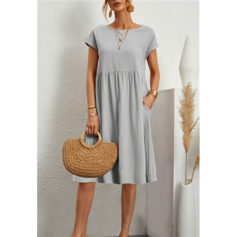 Valenzora | Kleid Lässiges, weites Sommerkleid für jeden Anlass