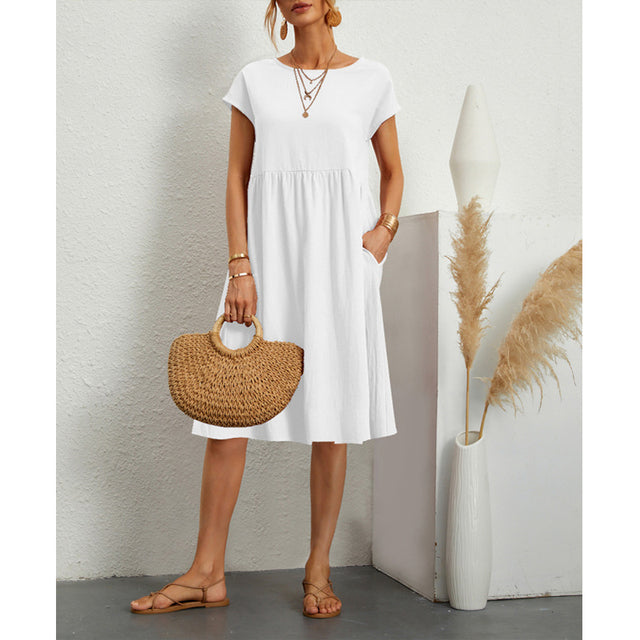 Valenzora | Kleid Lässiges, weites Sommerkleid für jeden Anlass