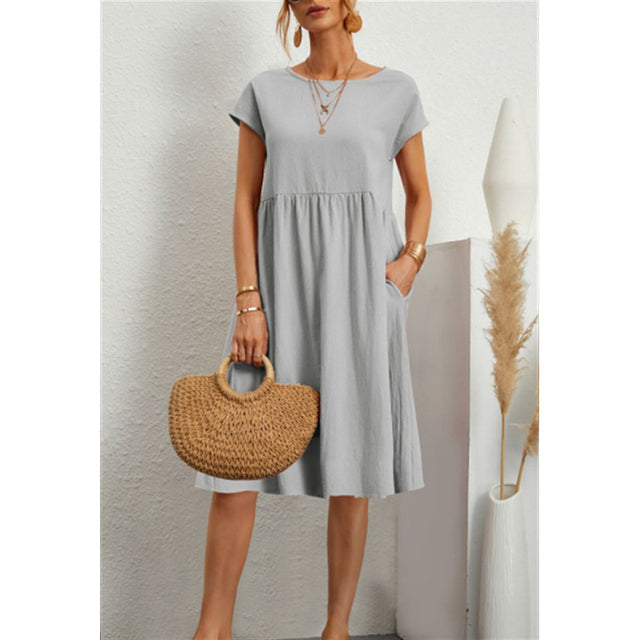 Valenzora | Kleid Lässiges, weites Sommerkleid für jeden Anlass