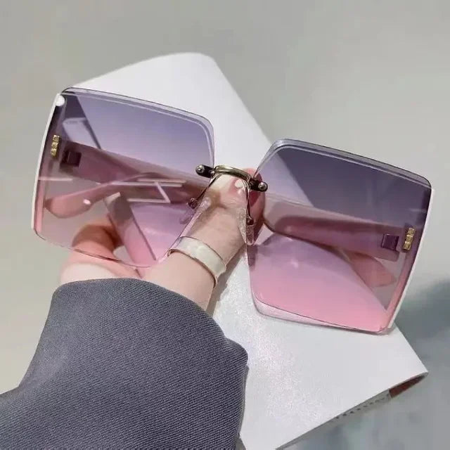 Valenzora | Stylische quadratische Vintage-Sonnenbrille für Damen