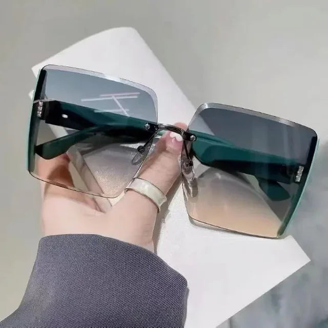 Valenzora | Stylische quadratische Vintage-Sonnenbrille für Damen