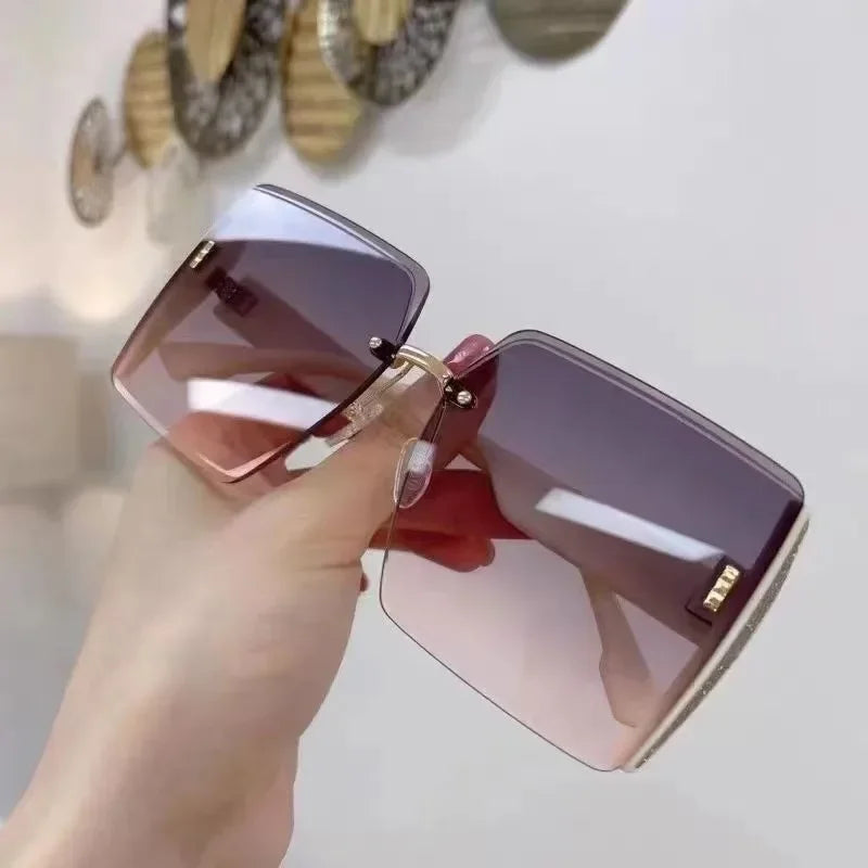 Valenzora | Stylische quadratische Vintage-Sonnenbrille für Damen