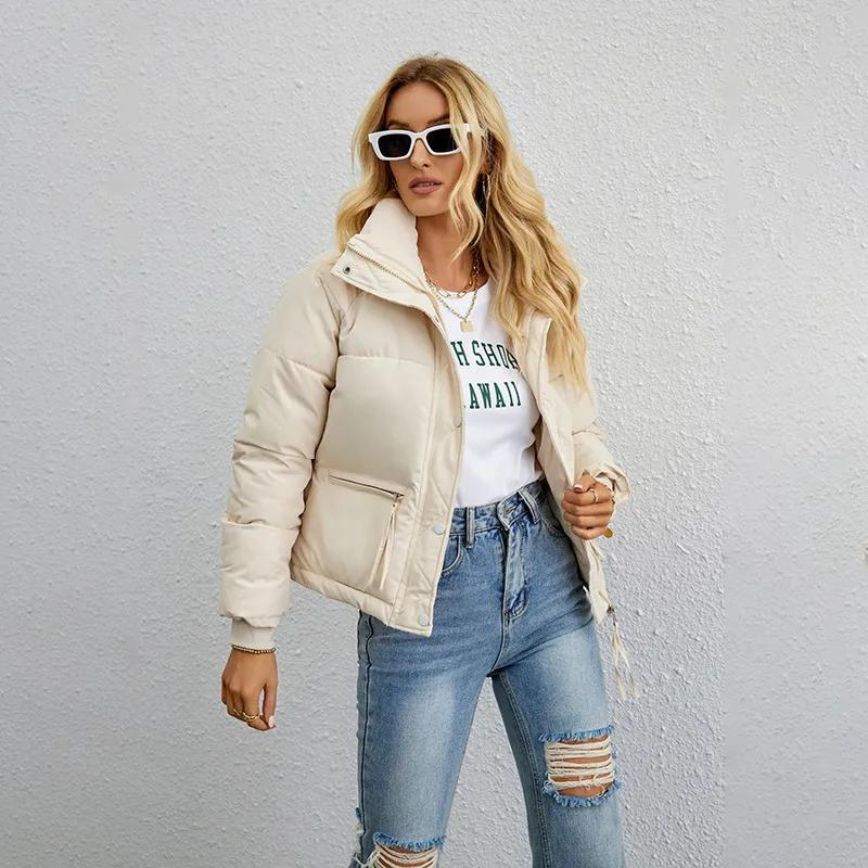 Parka Padded Jacket | Short Winter Jacket for Women
