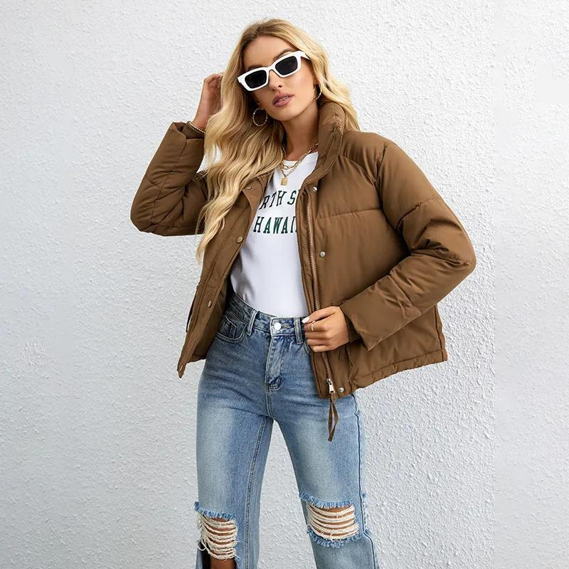 Parka Padded Jacket | Short Winter Jacket for Women