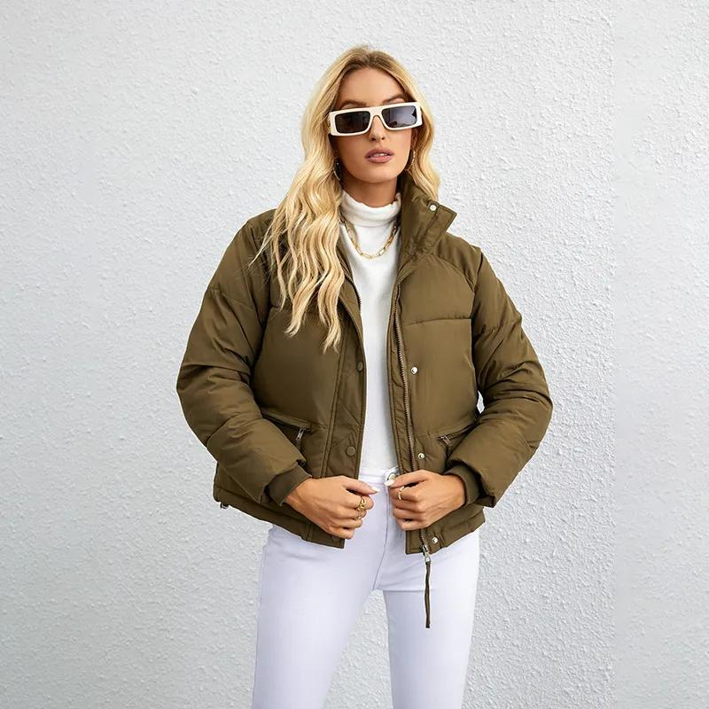 Parka Padded Jacket | Short Winter Jacket for Women