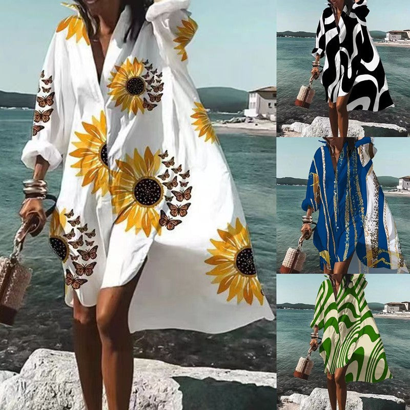Women's V-neck dress