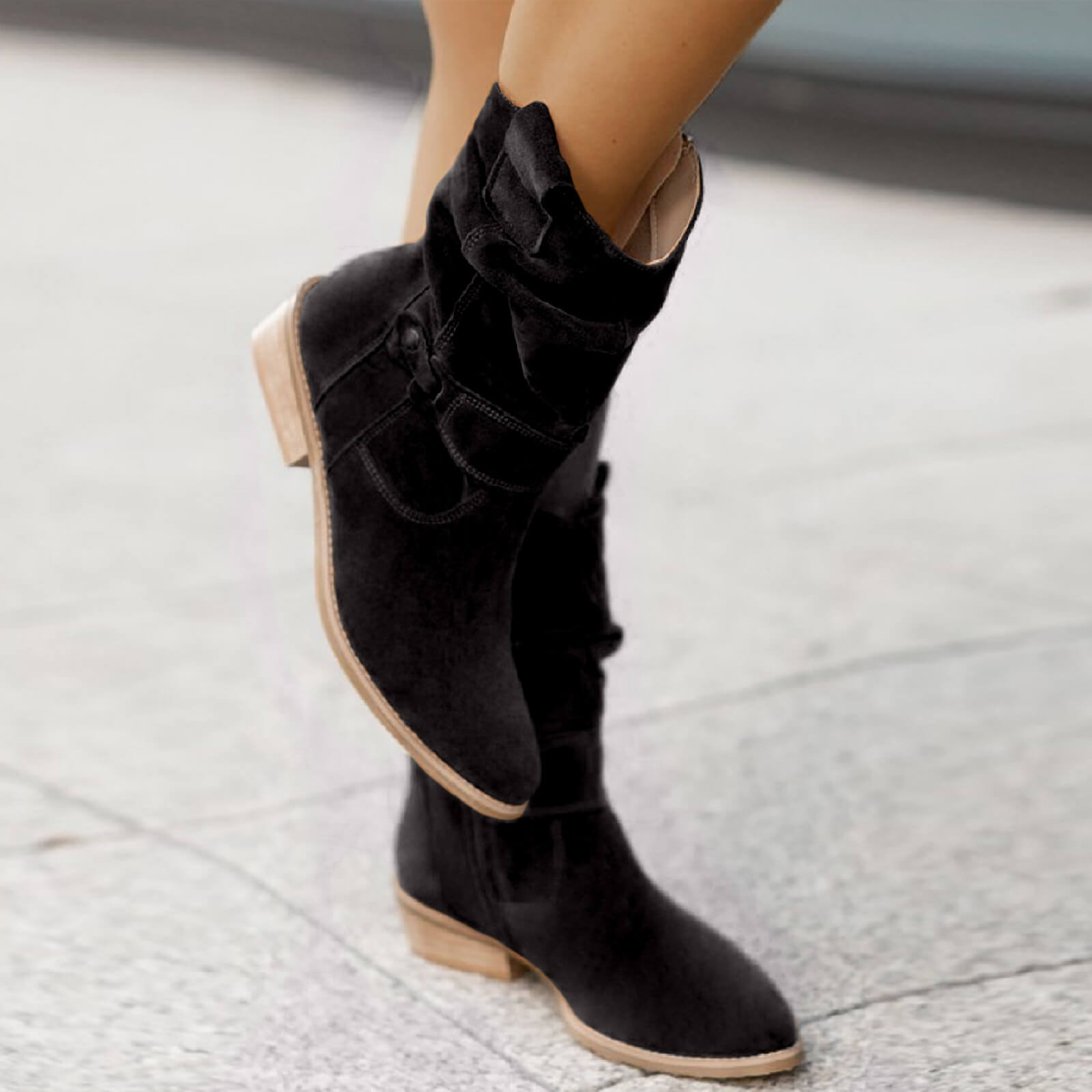 Valenzora | Women's suede boots