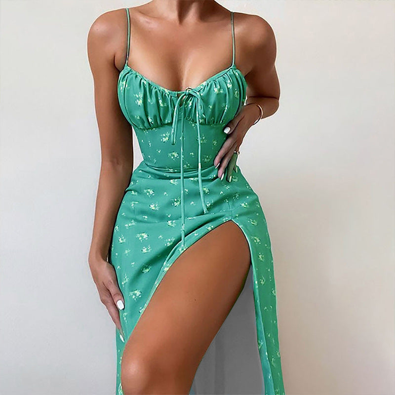 Valenzora | Sexy langes Kleid mit Schlitz