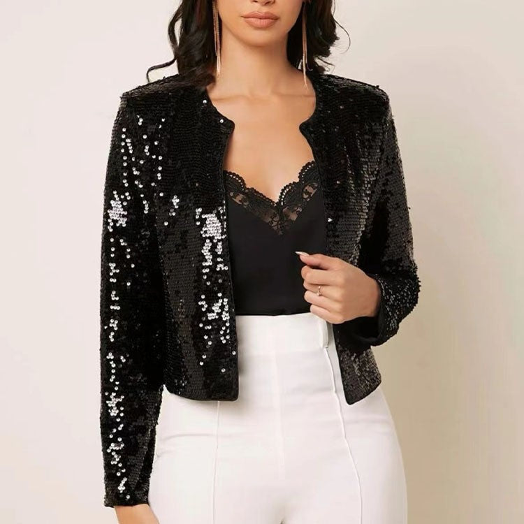 Valenzora | Elegant sequined jacket for women