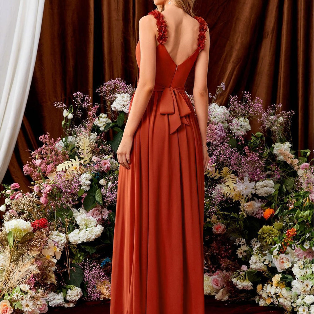 Valenzora | V-Ausschnitt, trägerloses Abendkleid, Spitze, plissiert, rückenfrei, sexy, großes Swing-Tanzkleid, Partykleid, Brautjungfernkleid, Sommer
