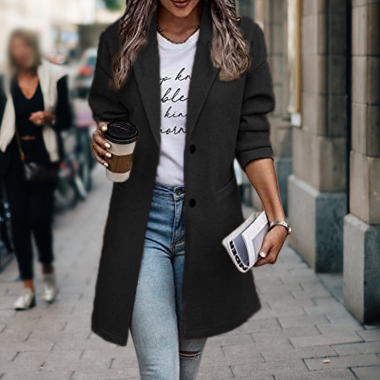 Fashion wool jacket for women