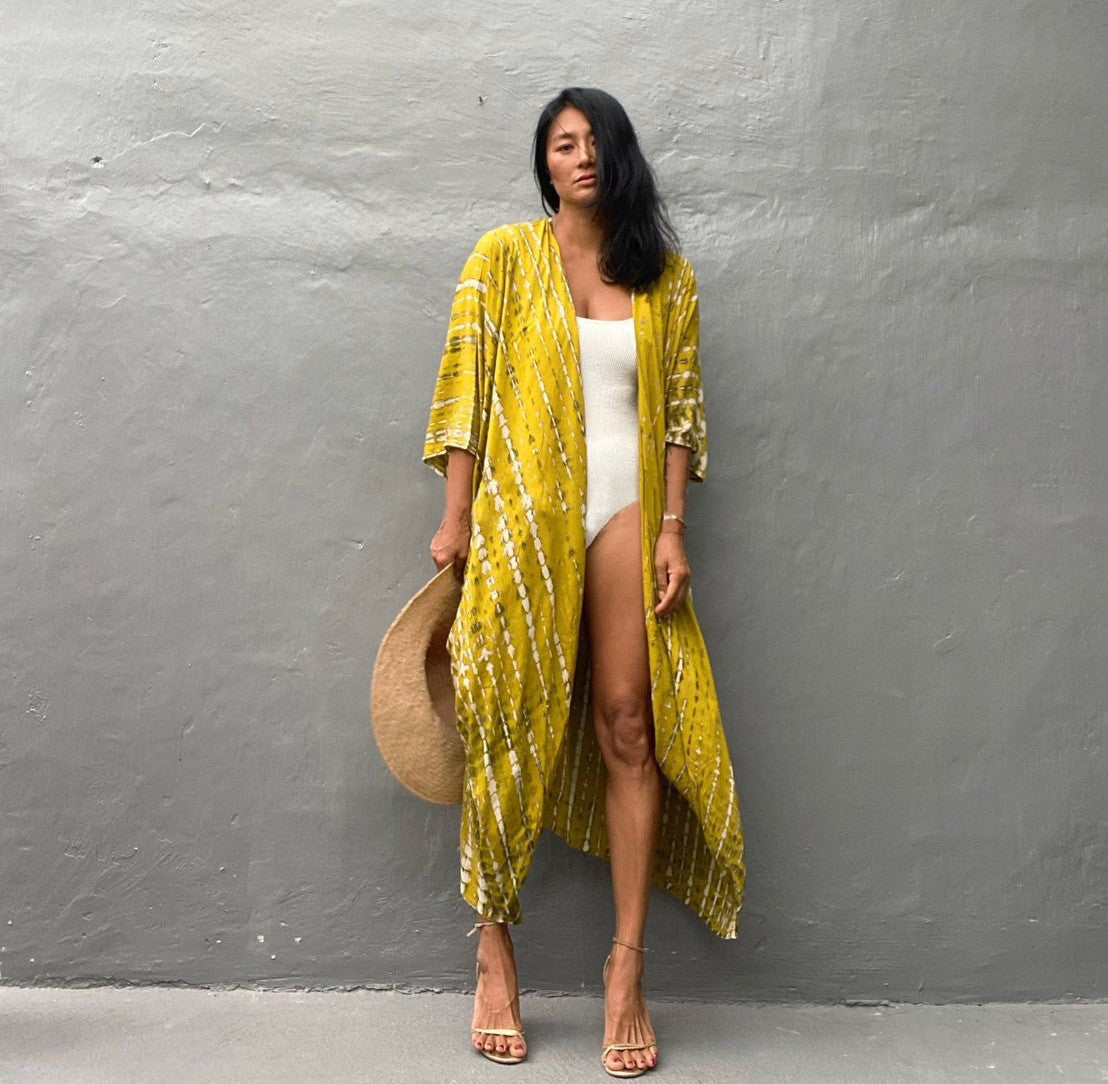 Damen Strandkimono Größe