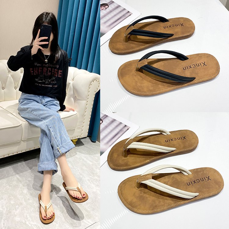 Women's thong sandals with a comfortable footbed and versatile design, size Valenzora